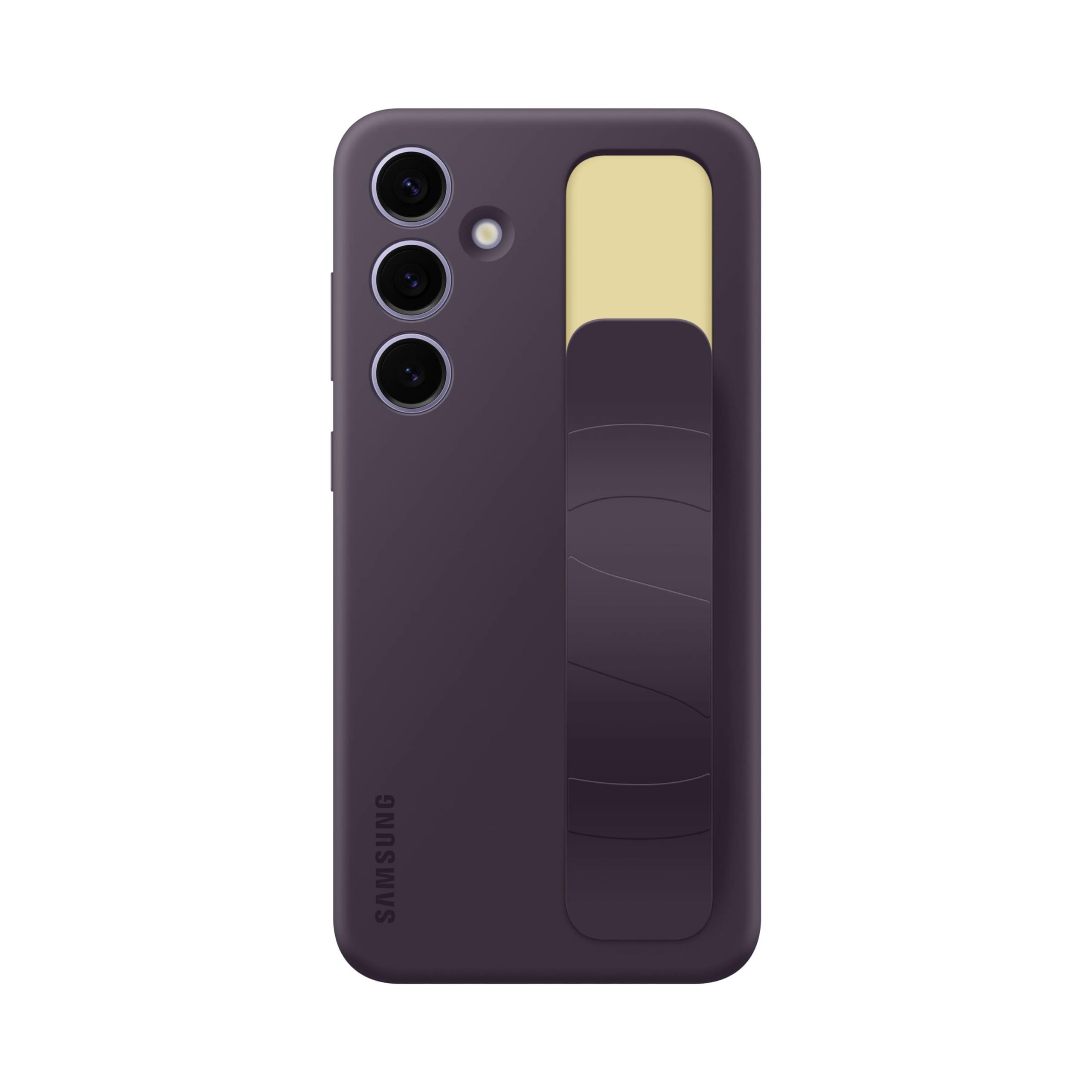 Foto 4 pulgar | Funda De Silicona Con Agarre Vertical Para Samsung Galaxy S24+ Plus - Venta Internacional.