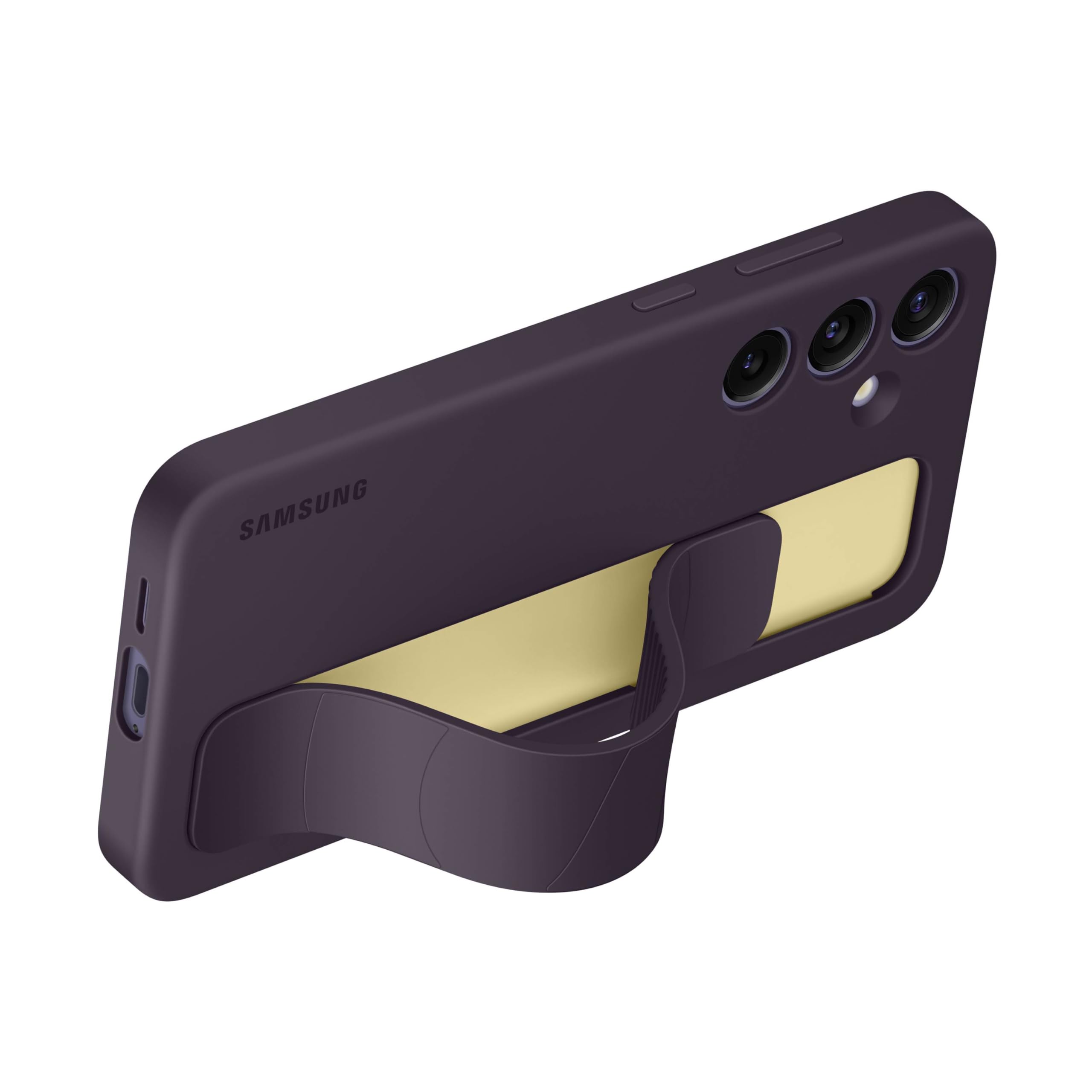 Foto 5 pulgar | Funda De Silicona Con Agarre Vertical Para Samsung Galaxy S24+ Plus - Venta Internacional.