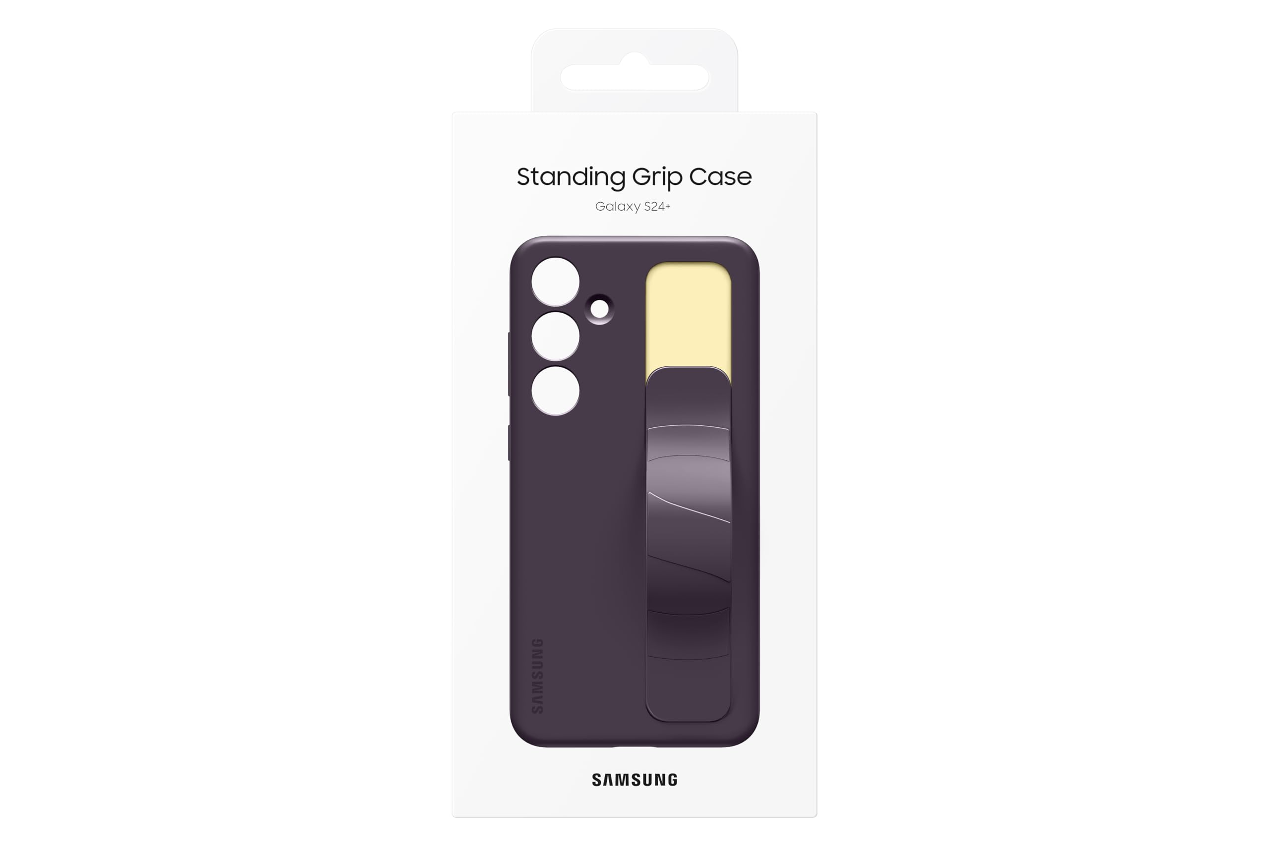 Foto 8 pulgar | Funda De Silicona Con Agarre Vertical Para Samsung Galaxy S24+ Plus - Venta Internacional.
