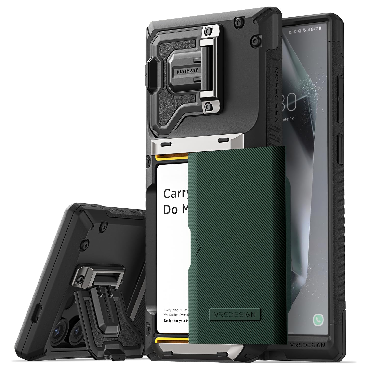 Funda De Teléfono Vrs Design Damda Glide Duoguard Para Samsung Galaxy S24 Ultra - Venta Internacional.