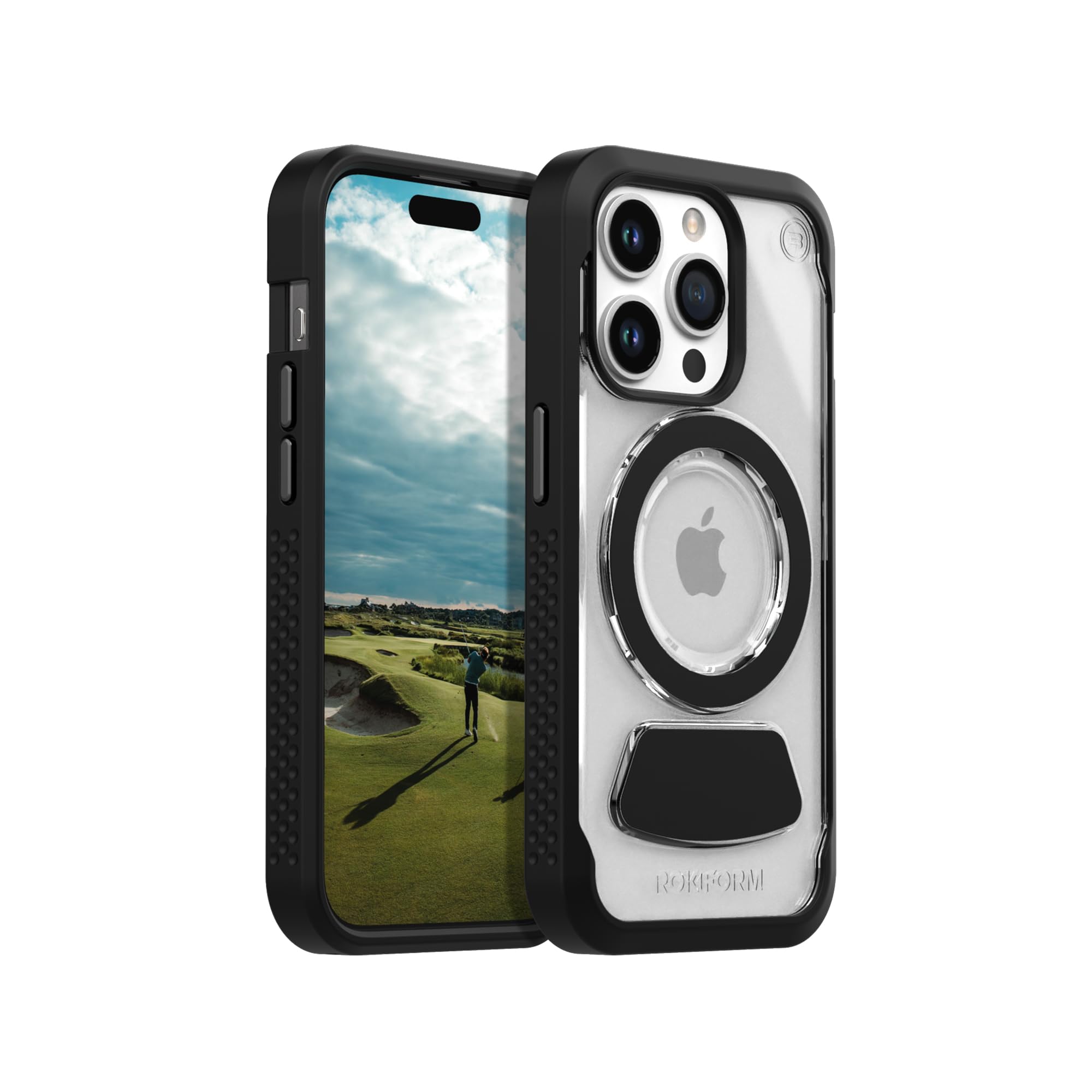 Foto 2 pulgar | Funda De Teléfono Rokform Eagle 3 Series Para Iphone 15 Pro Clear - Venta Internacional.