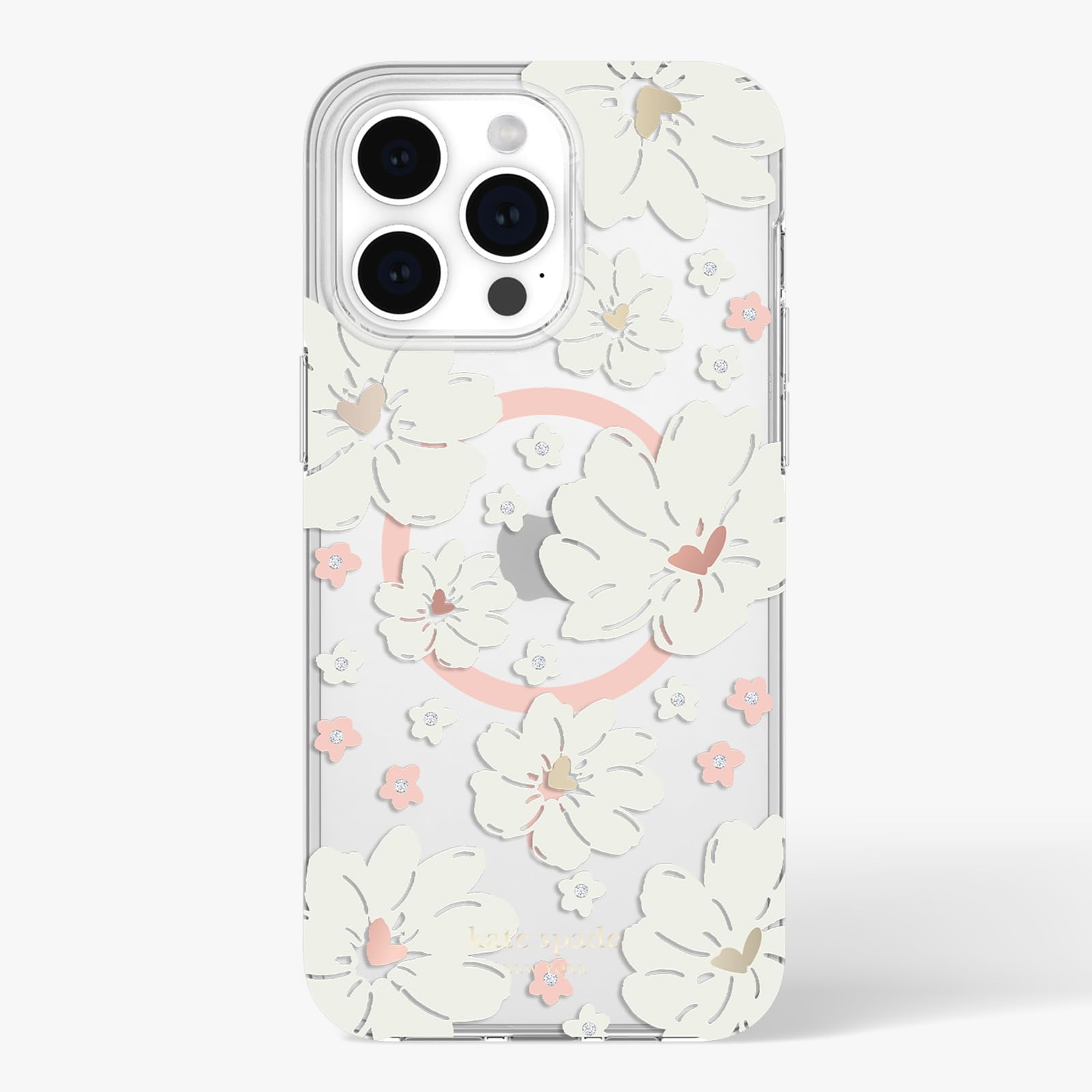 Foto 8 pulgar | Funda De Teléfono Kate Spade New York Classic Peony Para Iphone 15 Pro Max - Venta Internacional.