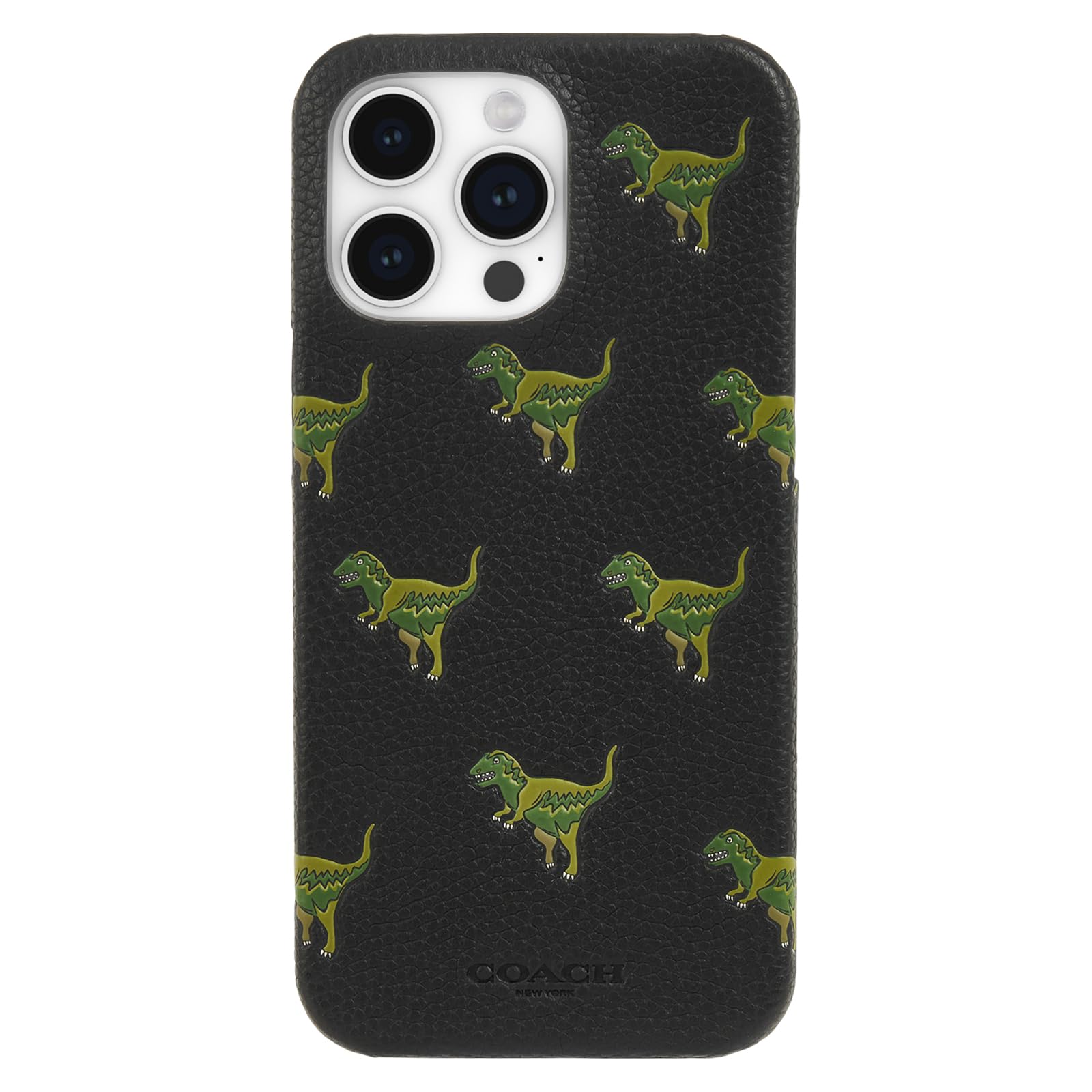 Foto 7 pulgar | Funda De Piel Auténtica Grabada Coach Para Iphone 15 Pro Max - Venta Internacional.