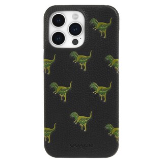 Foto 6 | Funda De Piel Auténtica Grabada Coach Para Iphone 15 Pro Max - Venta Internacional.