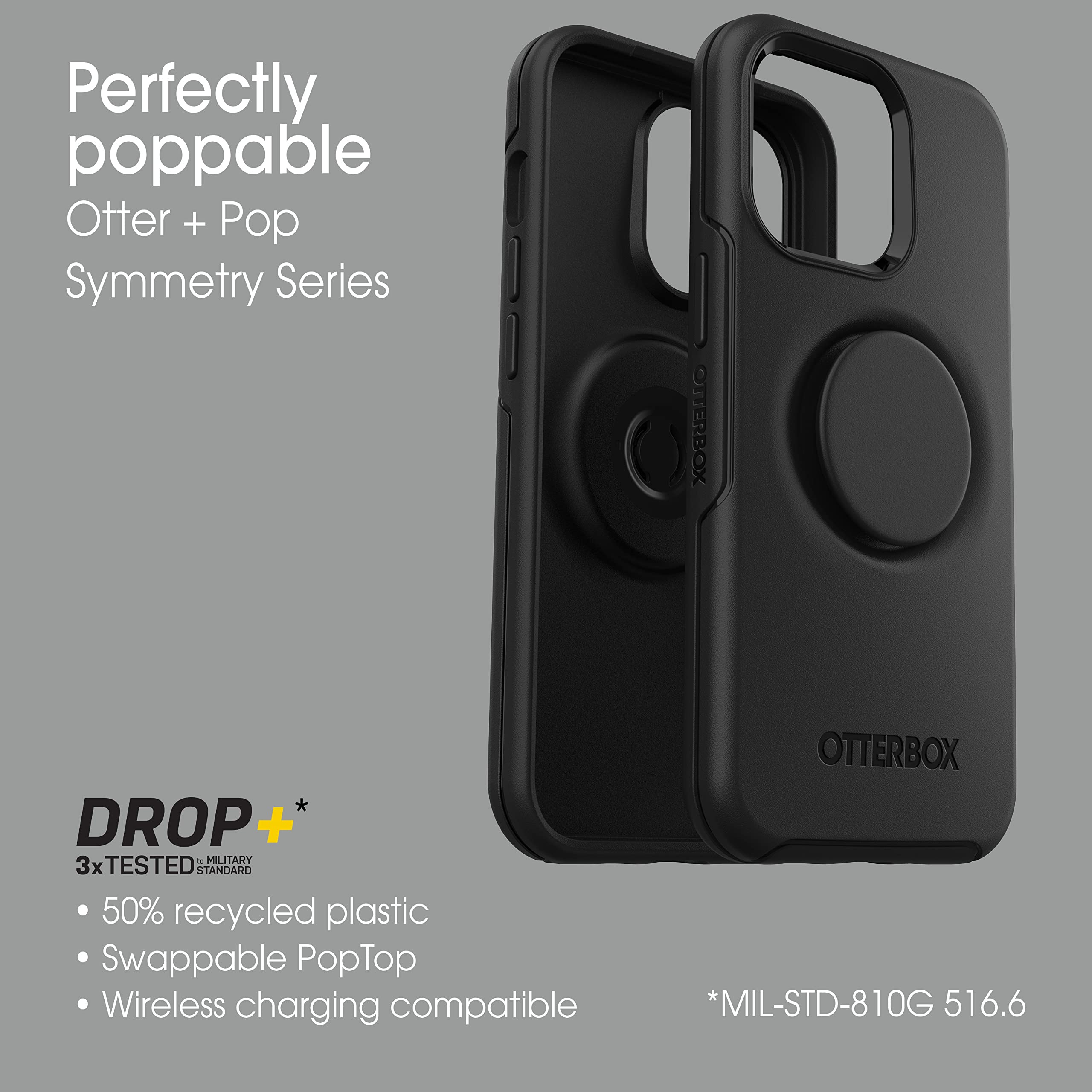 Foto 7 pulgar | Funda Para Teléfono Otterbox Iphone 13 Pro Otter + Pop Symmetry Clear - Venta Internacional.