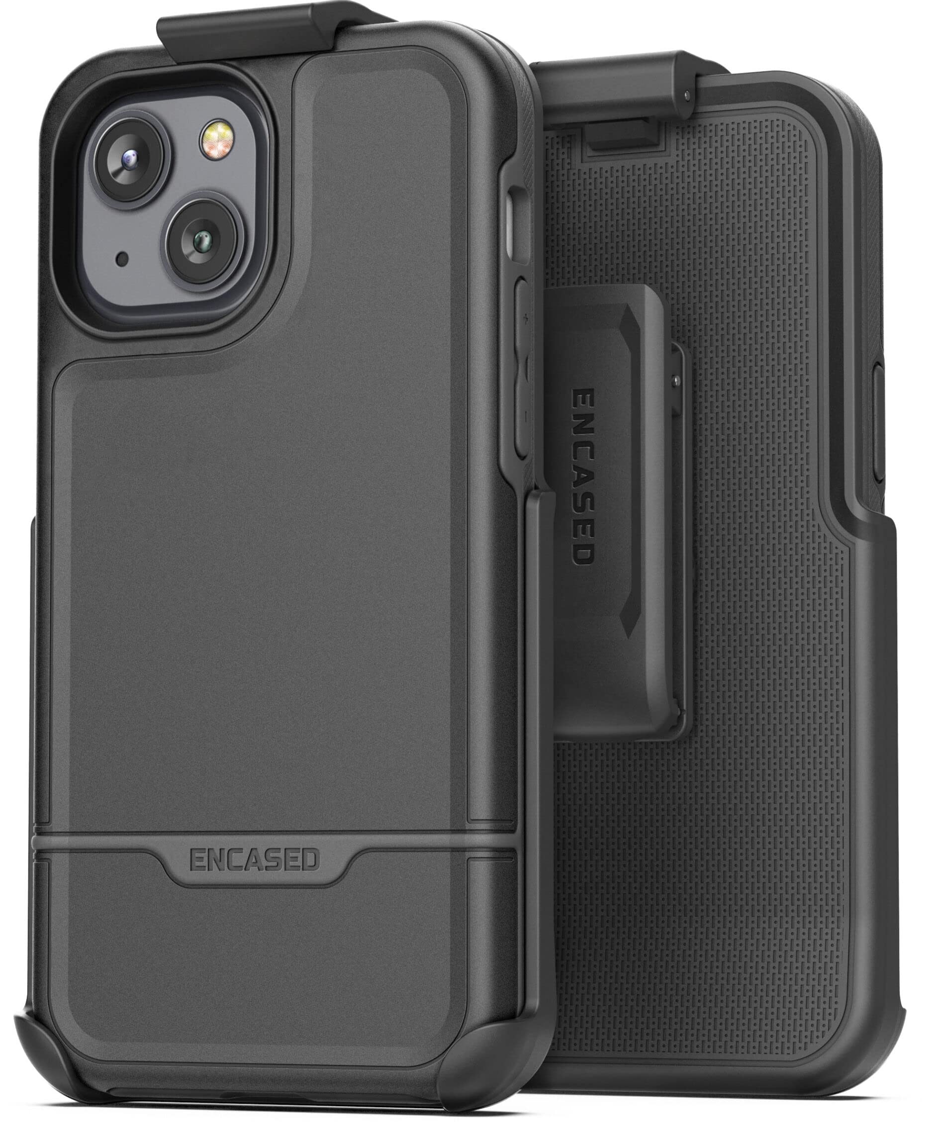 Foto 2 pulgar | Funda Para Teléfono Iphone 14 Rebel Con Clip Para Cinturón Negra - Venta Internacional.