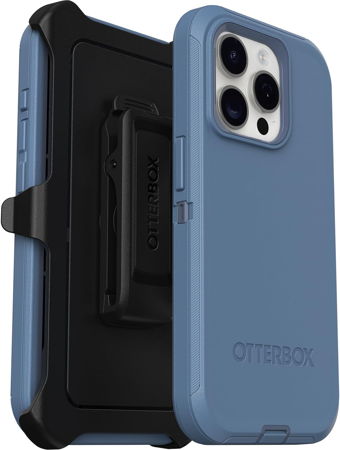 Foto 1 | Funda Otterbox Defender Series Para Iphone 15 Pro, Color Azul Claro - Venta Internacional.