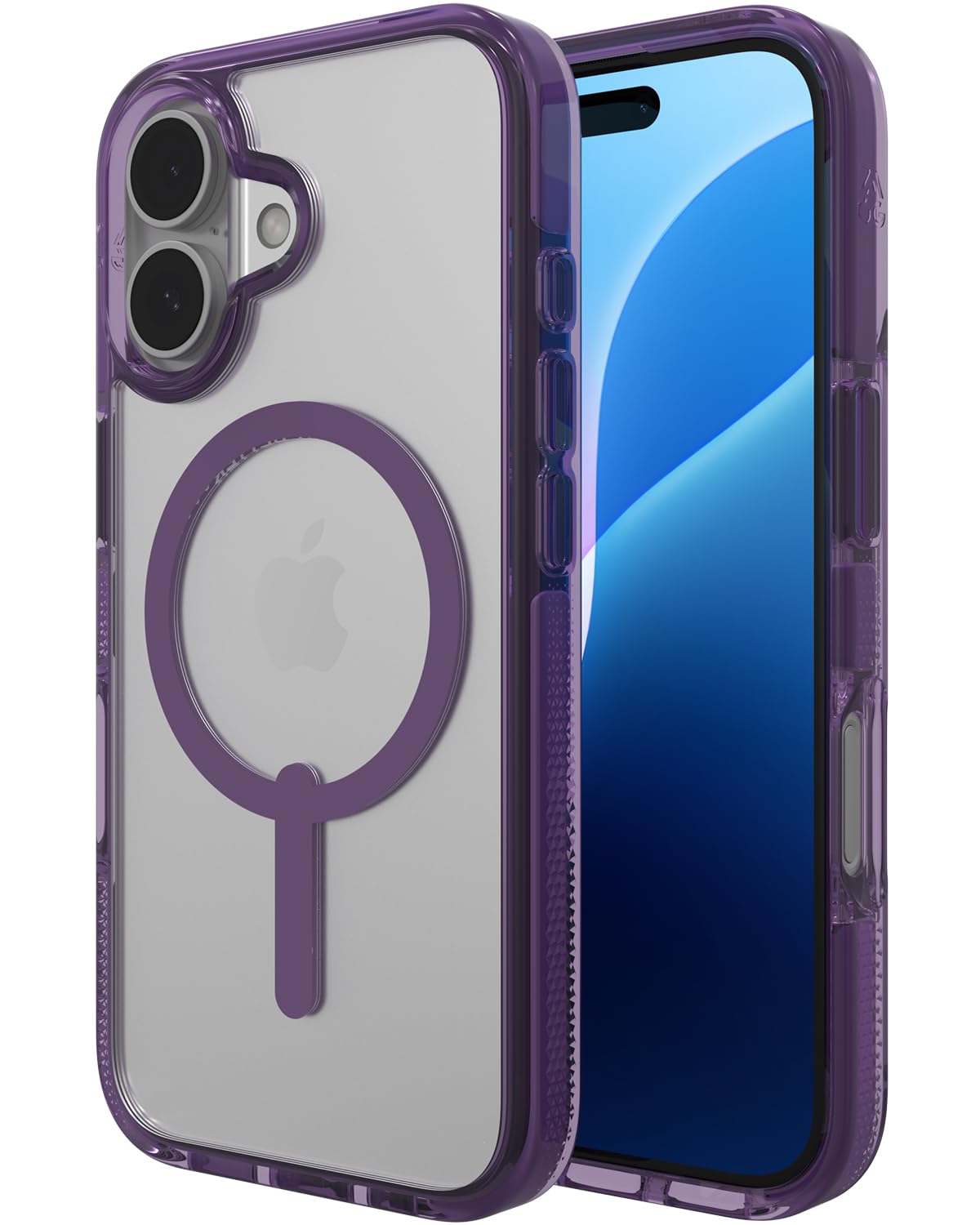 Foto 2 pulgar | Funda Snap Zagg Santa Cruz Para Iphone 16 Magsafe Hyacinth Púrpura - Venta Internacional.