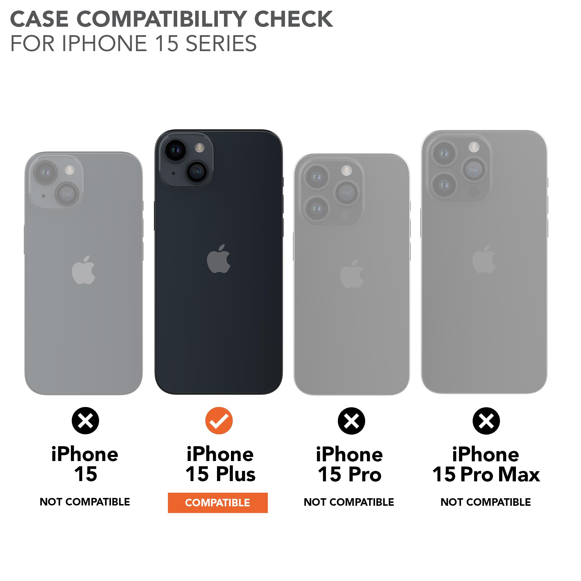 Foto 7 pulgar | Funda De Teléfono Rokform Eagle 3 Series Para Iphone 15 Plus, Transparente - Venta Internacional.