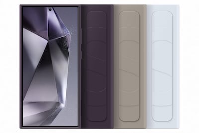 Foto 5 | Funda Para Samsung Galaxy S24 Ultra, Con Empuñadura De Pie Oficial - Venta Internacional.