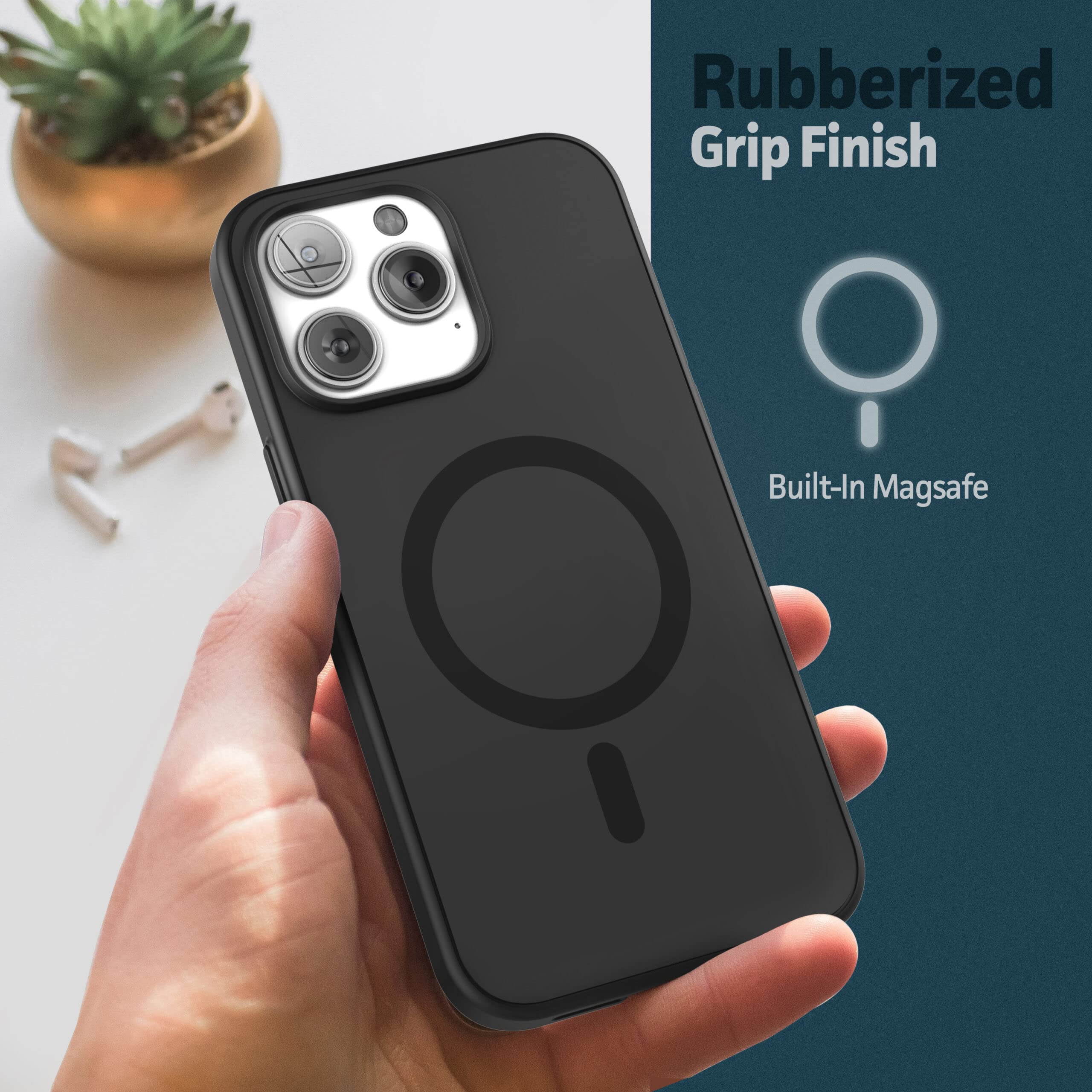 Foto 3 pulgar | Funda De Teléfono Mag Slimshield Encapsulada Para Iphone 14 Pro Max - Venta Internacional.