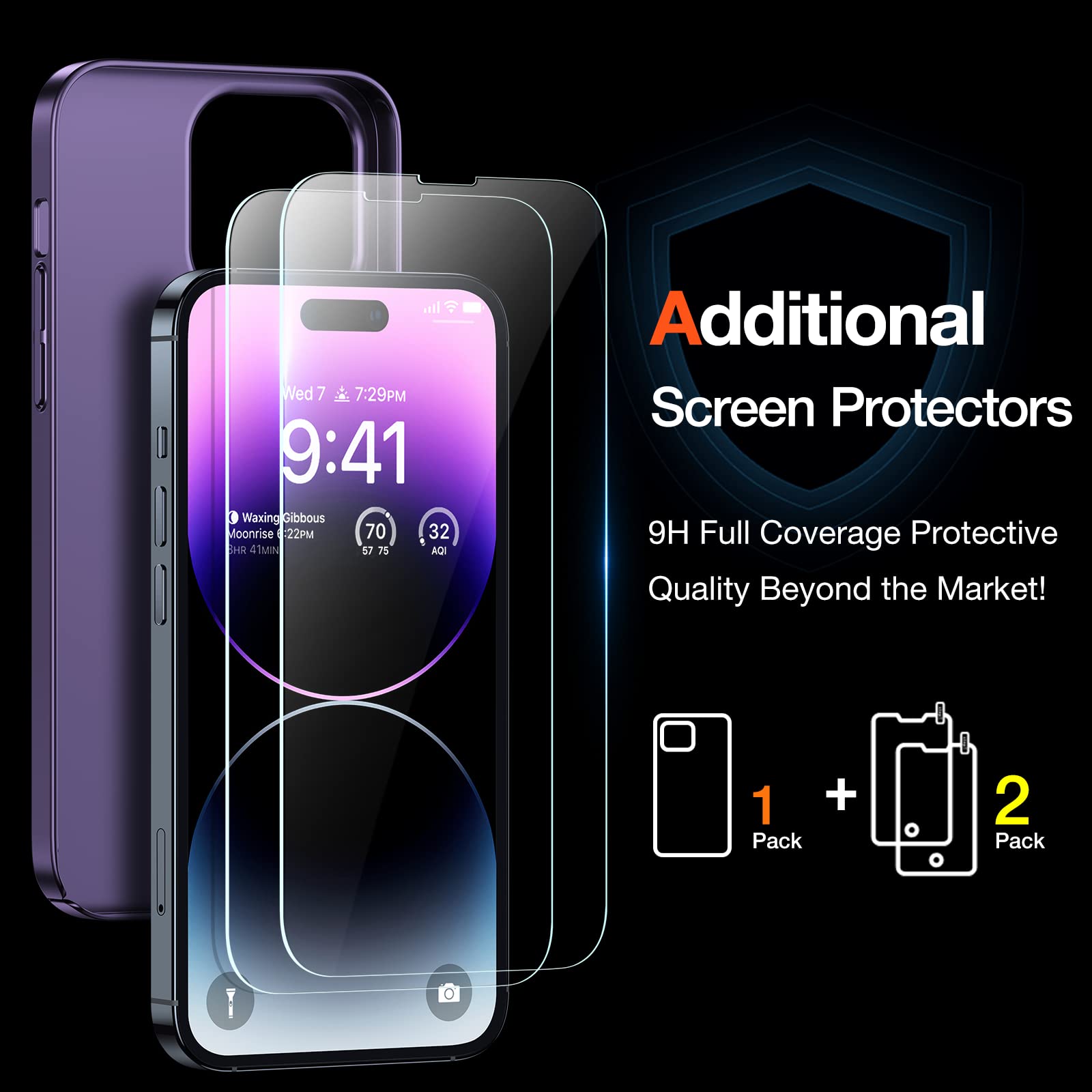 Foto 6 | Funda De Teléfono Torras Slim A Prueba De Golpes Para Iphone 14 Pro Max - Venta Internacional.