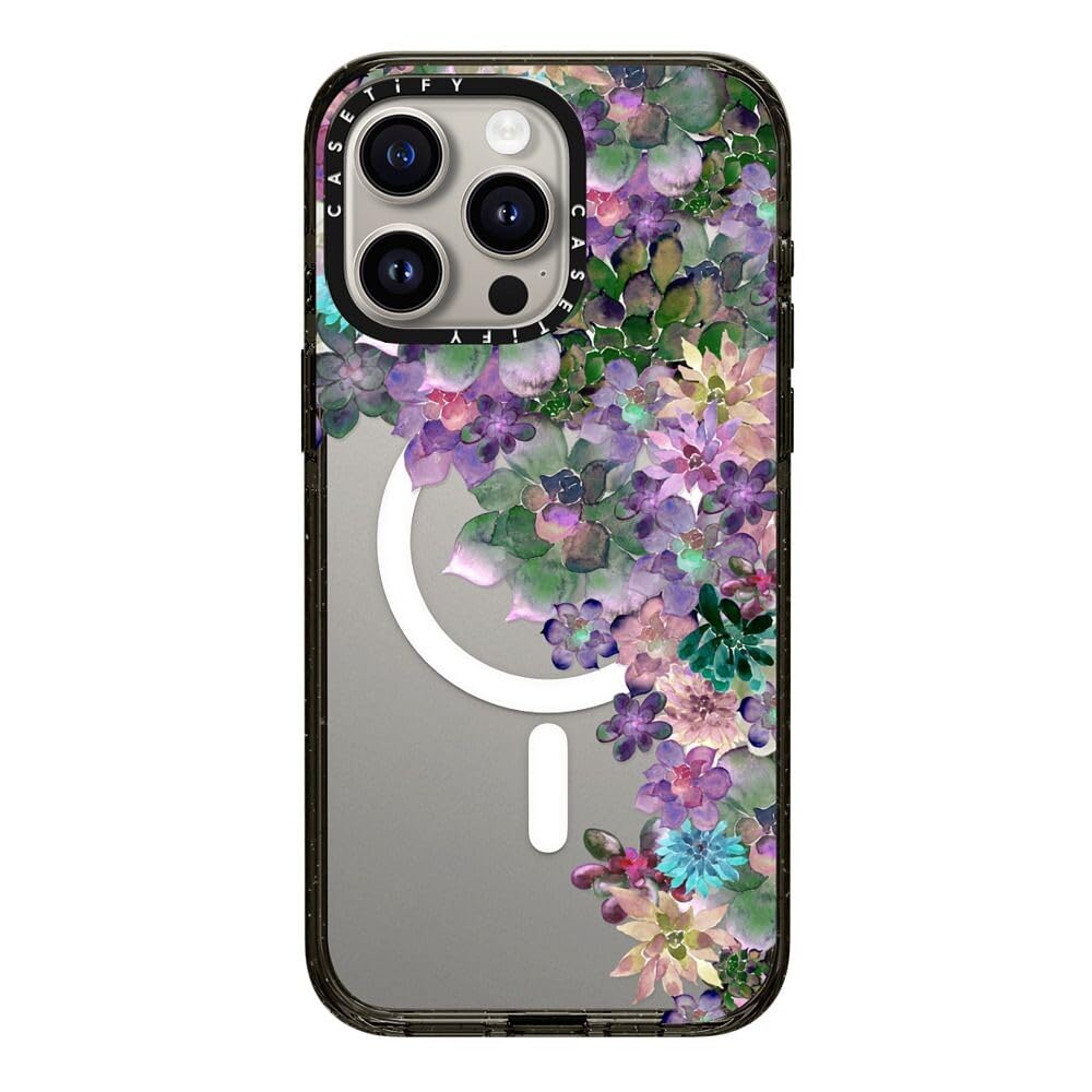 Foto 1 | Funda Para Teléfono: Tify Impact Para Iphone 15 Pro Max, Color Negro Transparente - Venta Internacional.