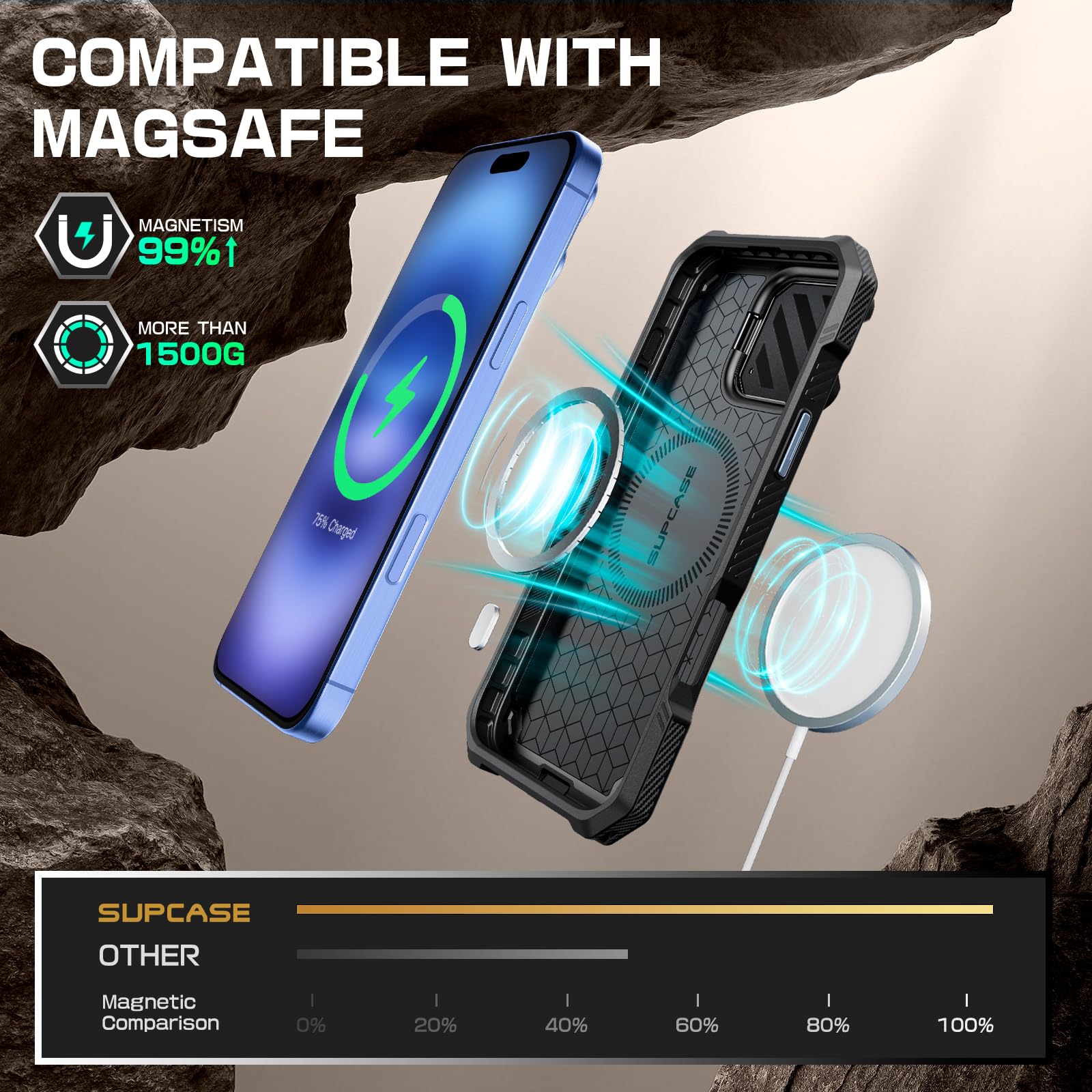 Foto 7 pulgar | Funda De Teléfono Supcase Para Iphone 16 6.1 Pulgadas 2024 Con Funda De Cámara - Venta Internacional.