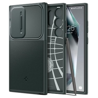 Foto 1 | Funda Spigen Optik Armor Para Galaxy S24 Ultra Abyss Green - Venta Internacional.