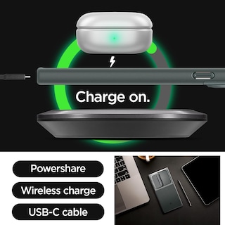 Foto 7 | Funda Spigen Optik Armor Para Galaxy S24 Ultra Abyss Green - Venta Internacional.