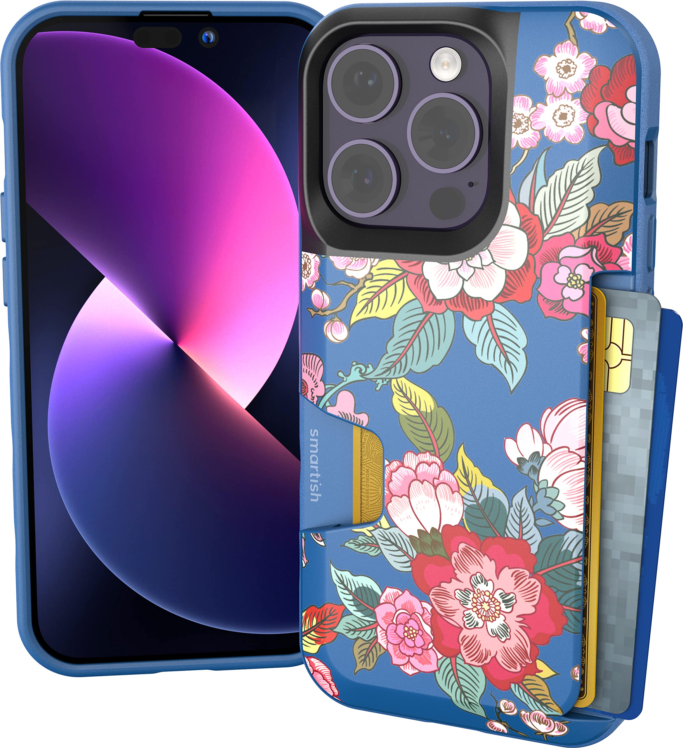 Funda Tipo Cartera Smartish  Para Iphone 14 Pro Wallet Slayer, Vol. 1 - Venta Internacional.