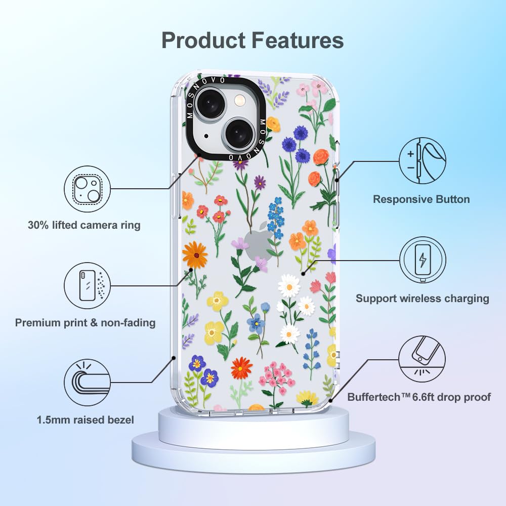 Foto 7 pulgar | Funda De Teléfono Mosnovo Para Iphone 15 Buffertech Military-grade - Venta Internacional.