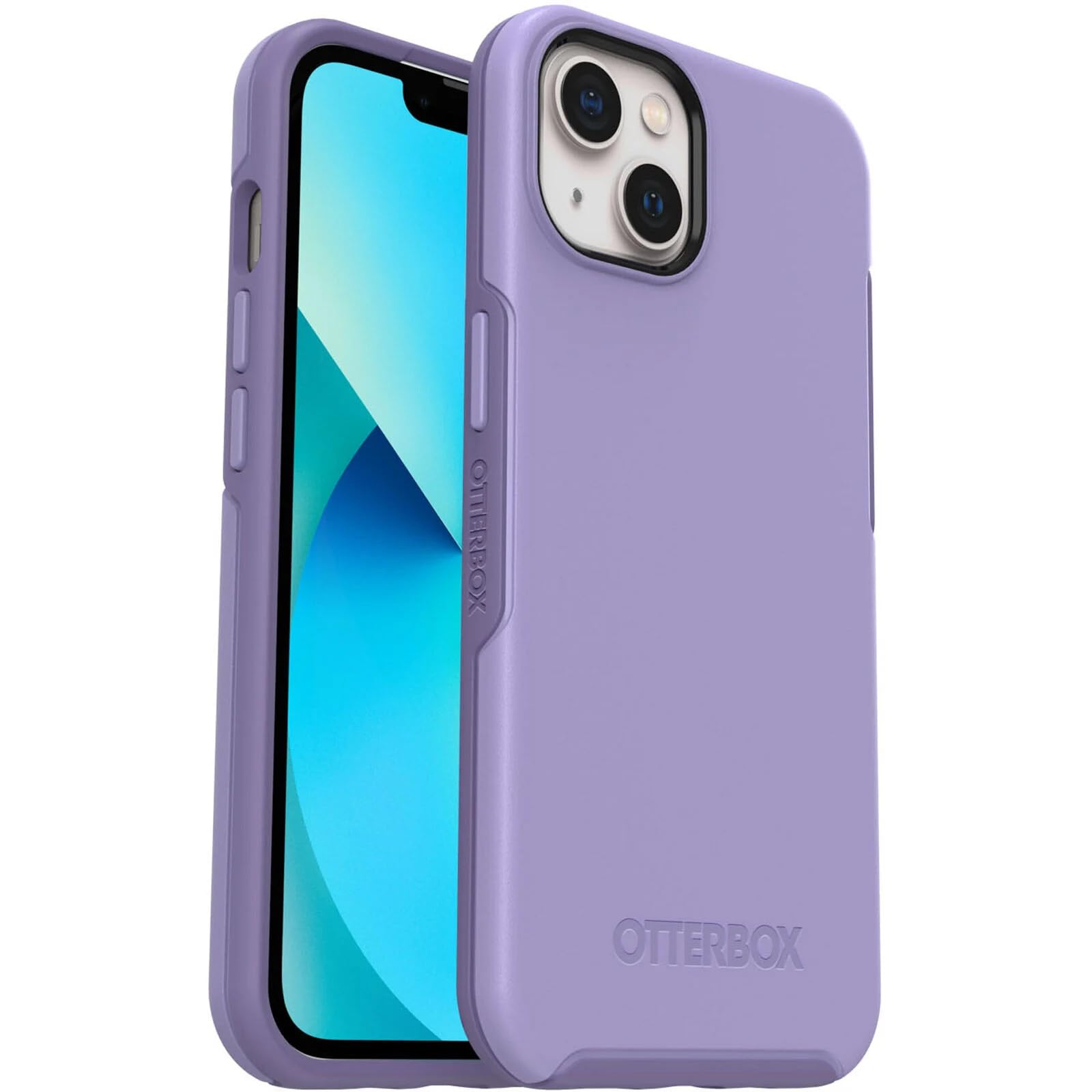 Foto 2 pulgar | Funda Para Teléfono Otterbox Symmetry Series Para Iphone 13, Color Morado - Venta Internacional.