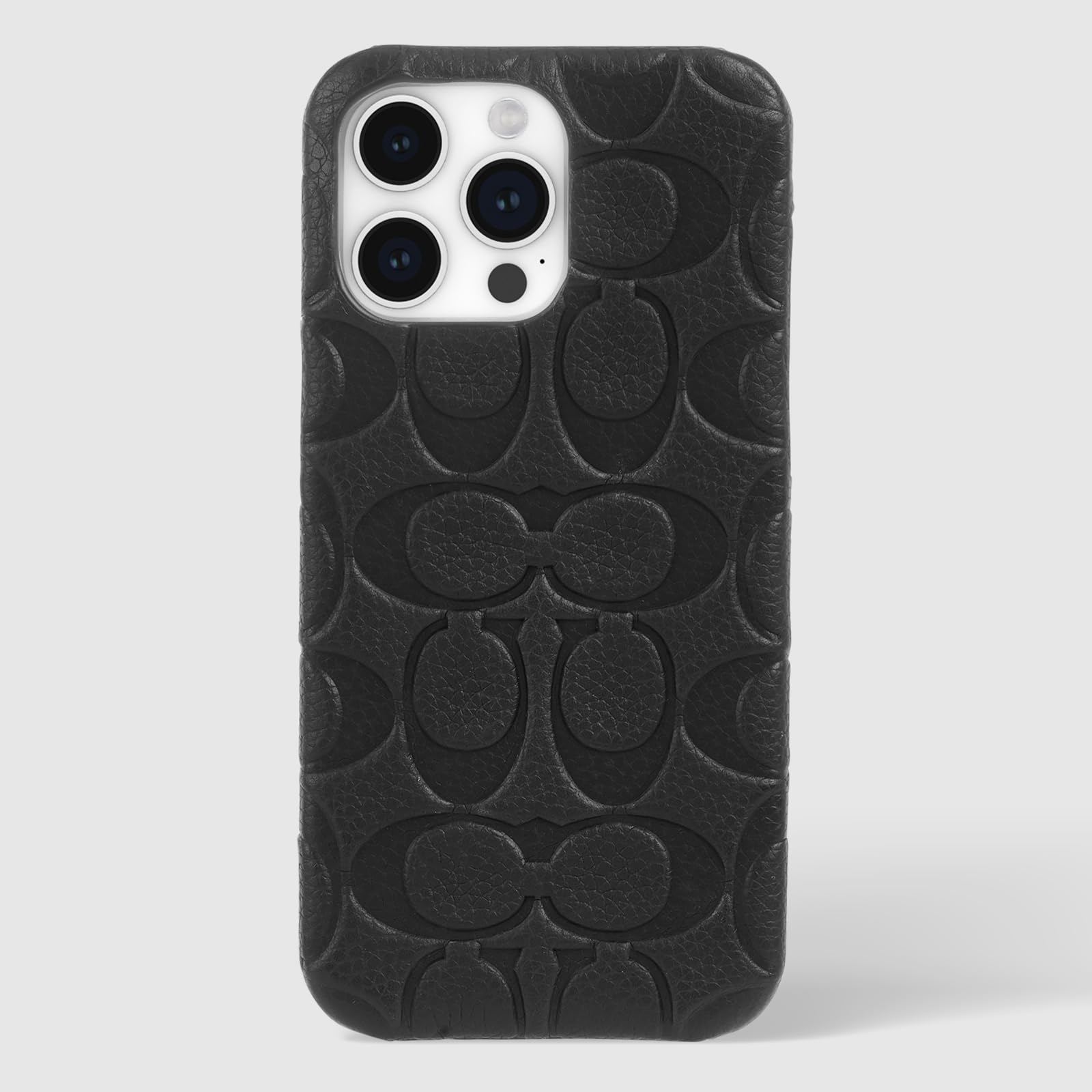 Foto 6 | Funda De Piel Auténtica Grabada Coach Para Iphone 15 Pro Max - Venta Internacional.
