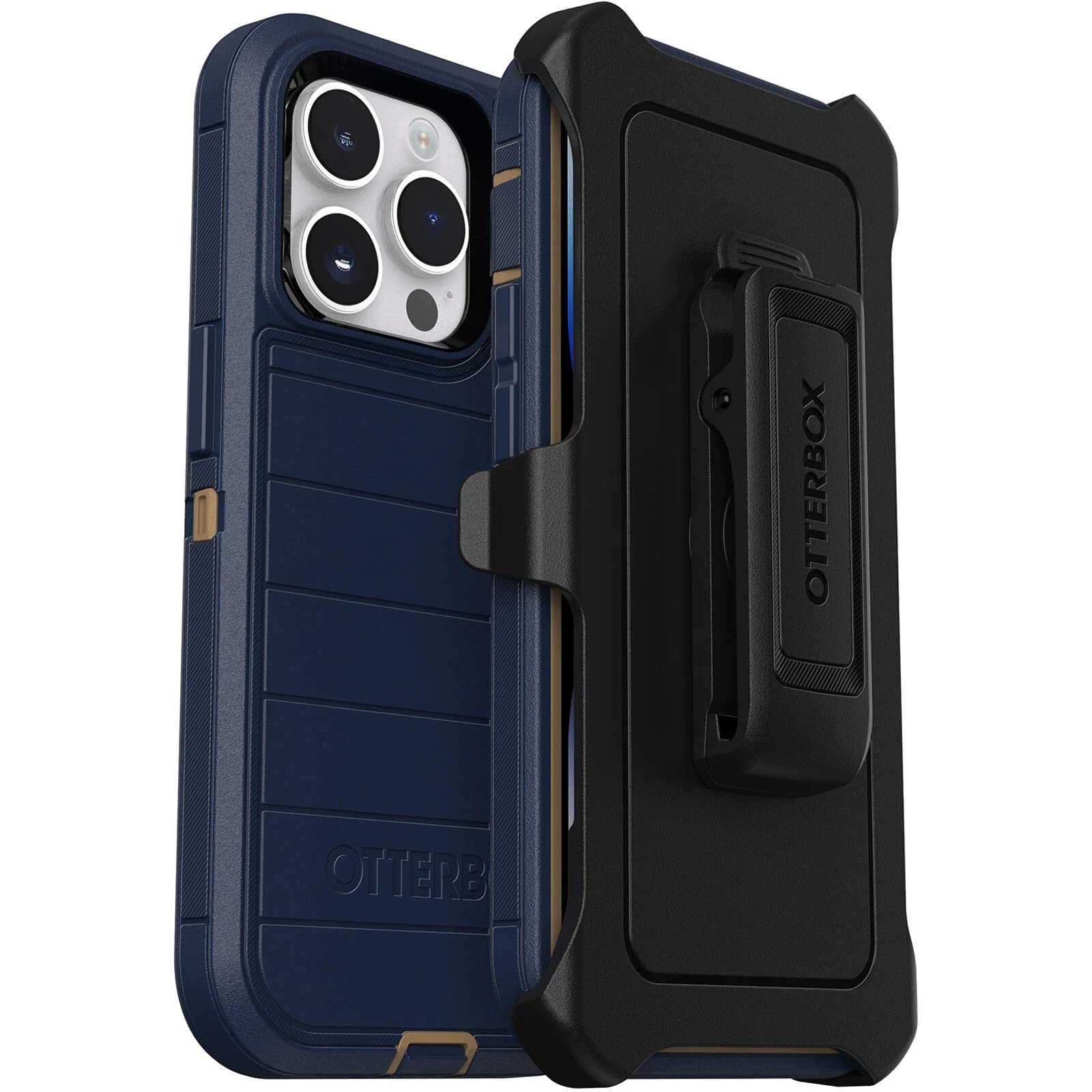 Foto 2 pulgar | Funda Otterbox Defender Series Sin Pantalla Para Iphone 14 Pro, Azul - Venta Internacional.