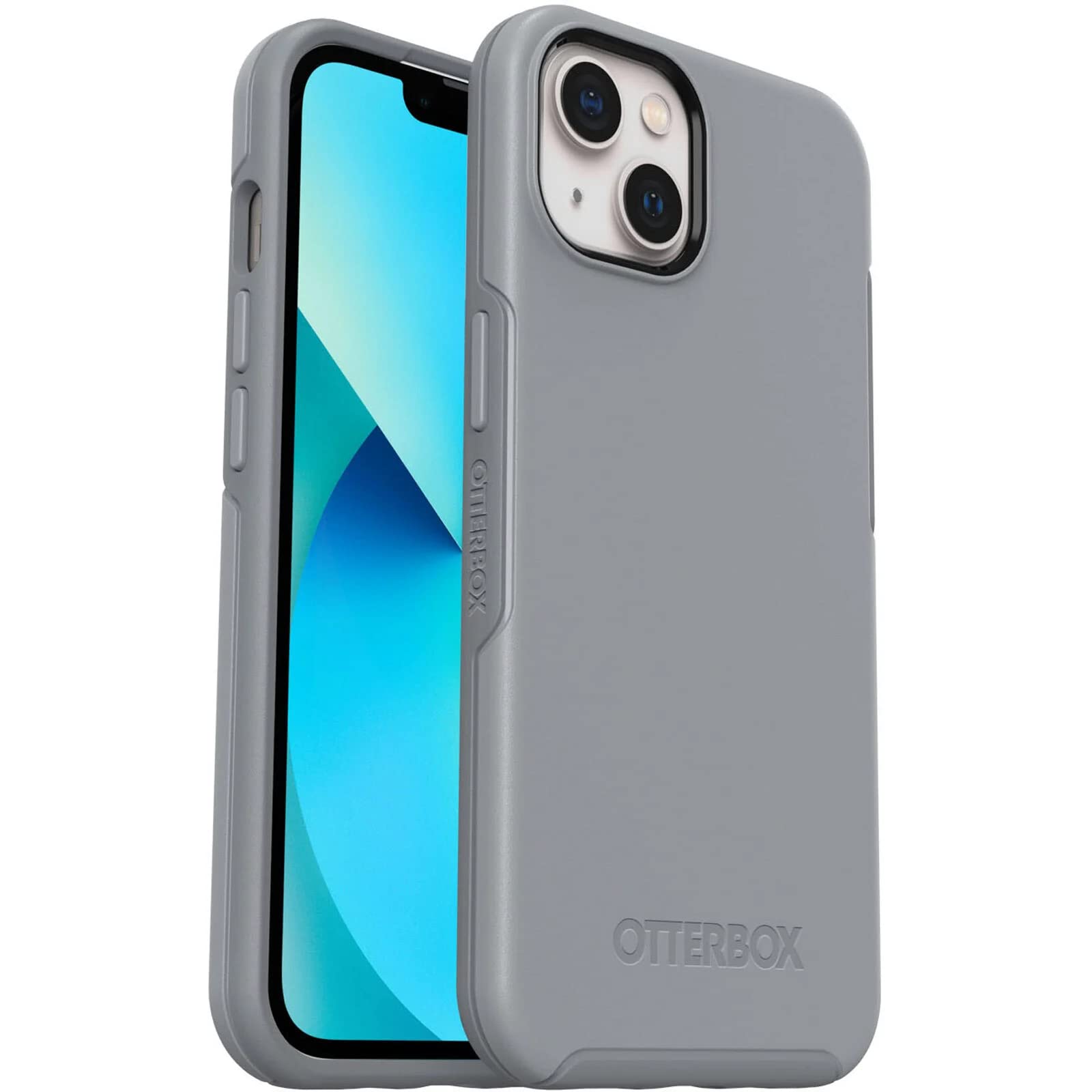 Foto 2 pulgar | Funda De Teléfono Otterbox Symmetry Series Para Iphone 13 - Gris - Venta Internacional.
