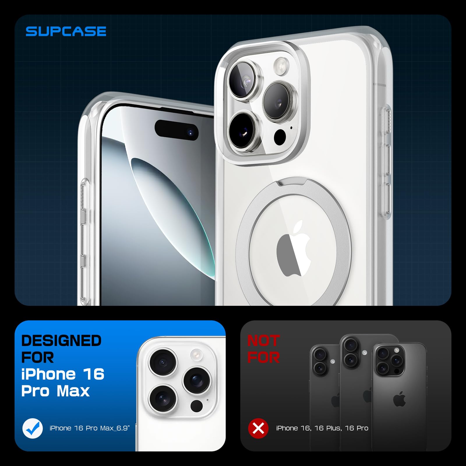 Foto 7 | Funda De Teléfono Supcase Unicorn Beetle Mag Para Iphone 16 Pro Max - Venta Internacional.