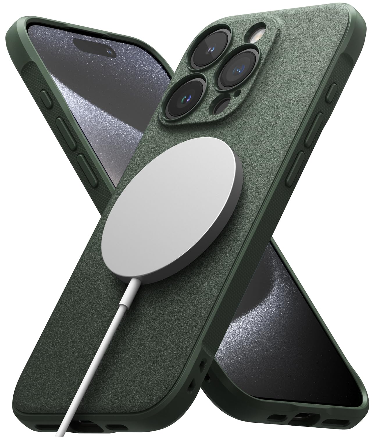 Foto 2 pulgar | Funda Ringke Onyx Compatible Con Magsafe Para Iphone 15 Pro - Venta Internacional.