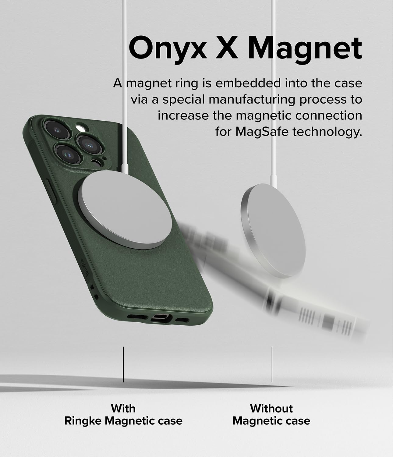 Foto 5 pulgar | Funda Ringke Onyx Compatible Con Magsafe Para Iphone 15 Pro - Venta Internacional.
