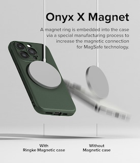 Foto 4 | Funda Ringke Onyx Compatible Con Magsafe Para Iphone 15 Pro - Venta Internacional.