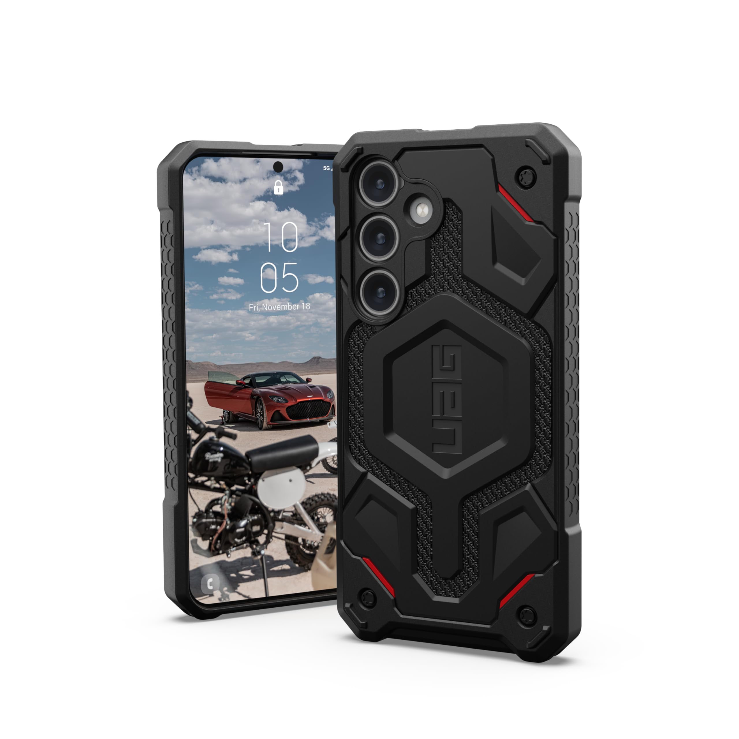 Foto 2 pulgar | Funda Urban Armor Gear Uag Monarch Kevlar Para Samsung Galaxy S24 - Venta Internacional.