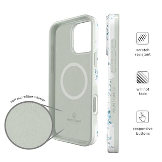 Foto 6 | Funda De Teléfono Velvet Caviar Para Iphone 16 Pro Cute Coquette Blue - Venta Internacional.