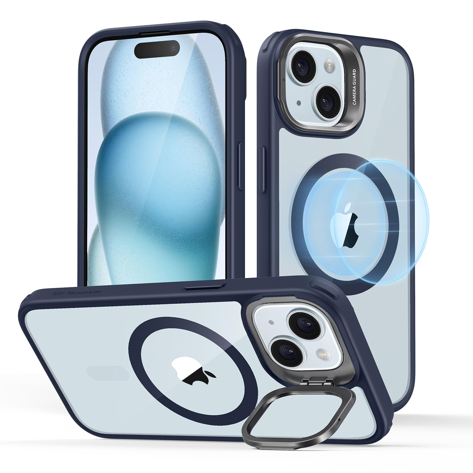 Foto 1 | Funda De Teléfono Esr Para Iphone 15 Con Magsafe De Grado Militar Transparente - Venta Internacional.