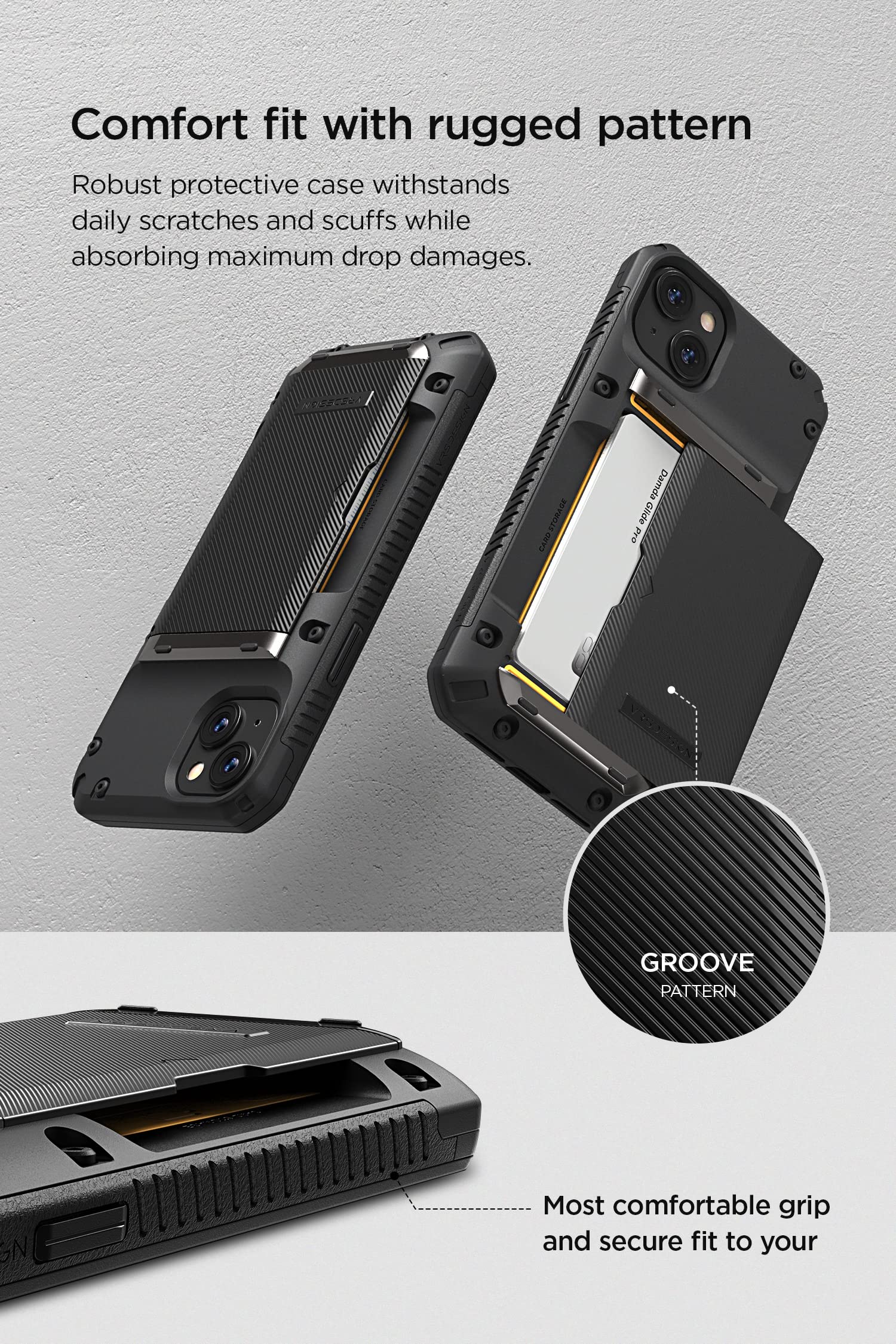 Foto 6 pulgar | Funda De Teléfono Vrs Design Damda Glide Pro Para Iphone 14 Plus - Venta Internacional.