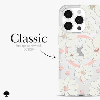 Foto 4 | Funda De Teléfono Kate Spade New York Classic Peony Para Iphone 15 Pro - Venta Internacional.