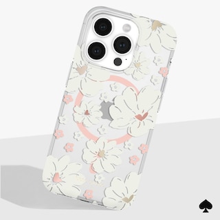 Foto 6 | Funda De Teléfono Kate Spade New York Classic Peony Para Iphone 15 Pro - Venta Internacional.