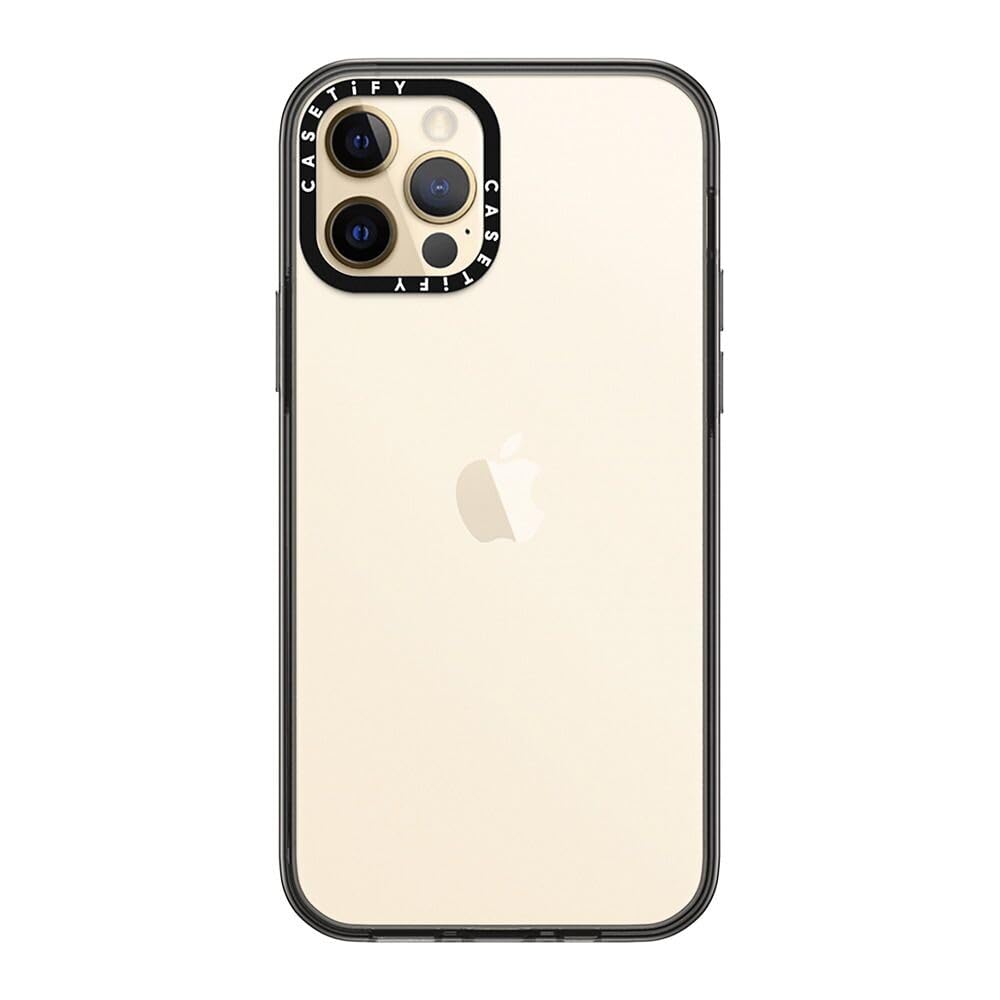 Foto 3 | Funda De Teléfono Casetify Compact Para Iphone 12/12 Pro - Negro Transparente - Venta Internacional.