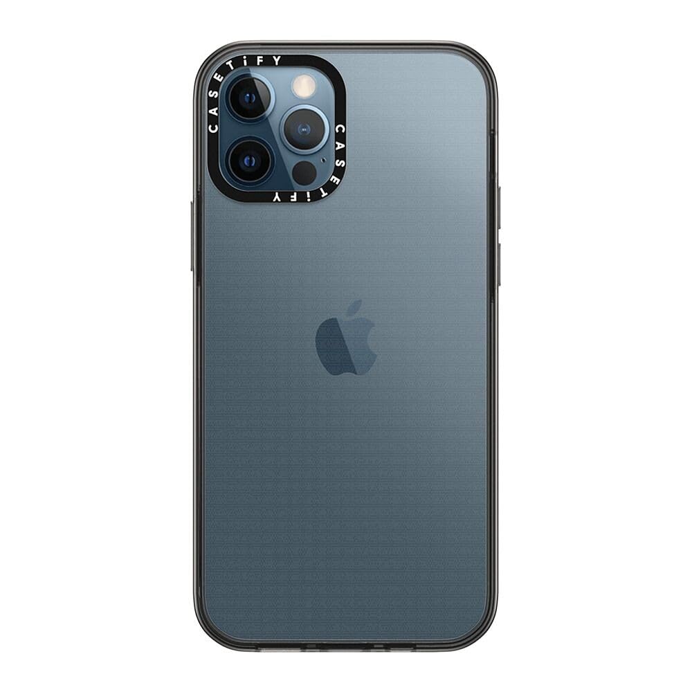 Foto 4 | Funda De Teléfono Casetify Compact Para Iphone 12/12 Pro - Negro Transparente - Venta Internacional.