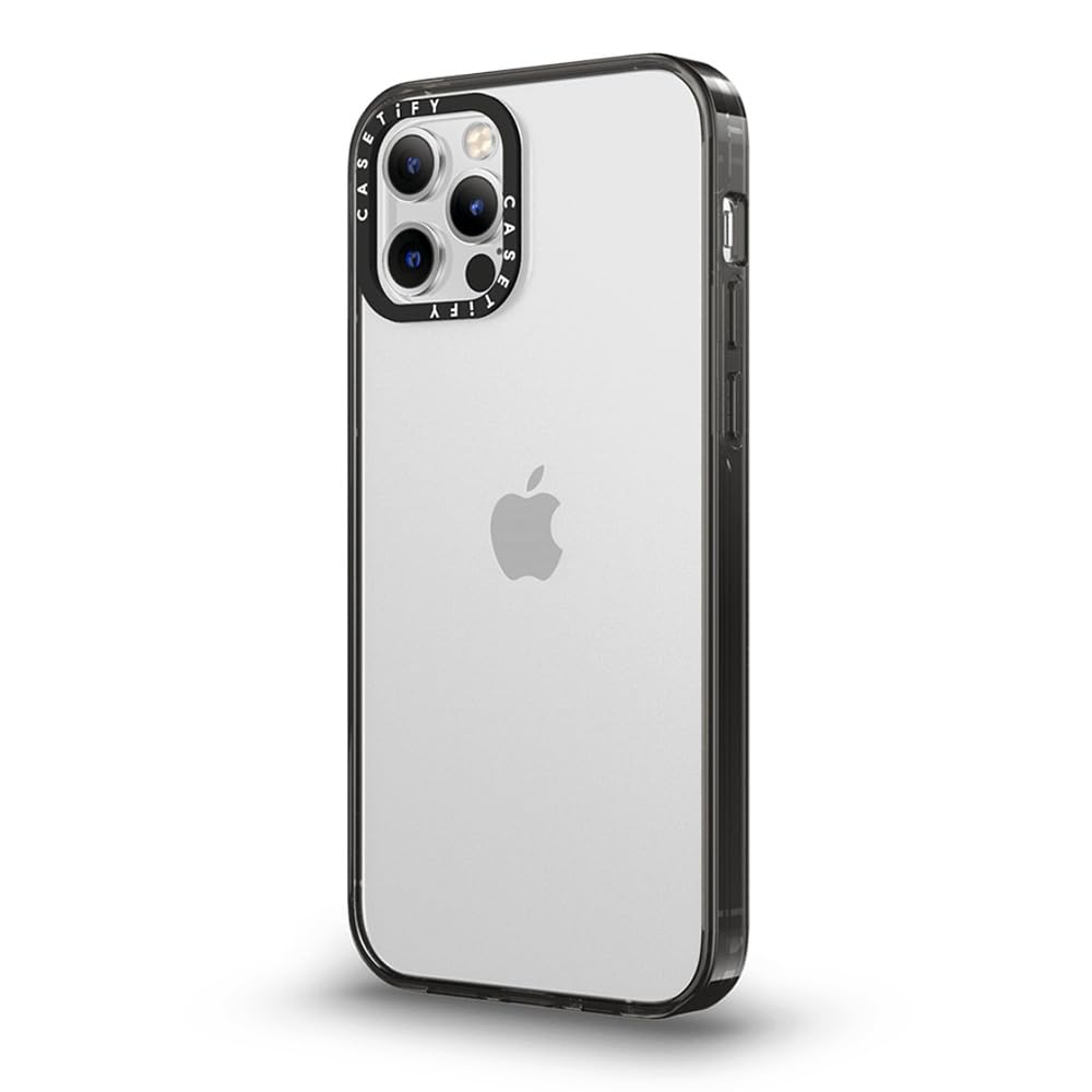 Foto 5 | Funda De Teléfono Casetify Compact Para Iphone 12/12 Pro - Negro Transparente - Venta Internacional.