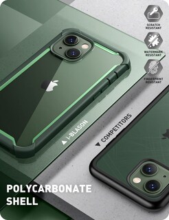 Foto 5 | Funda De Teléfono I-blason Ares Series Para Iphone 14/13 De 6.1 Pulgadas, Color Verde - Venta Internacional.