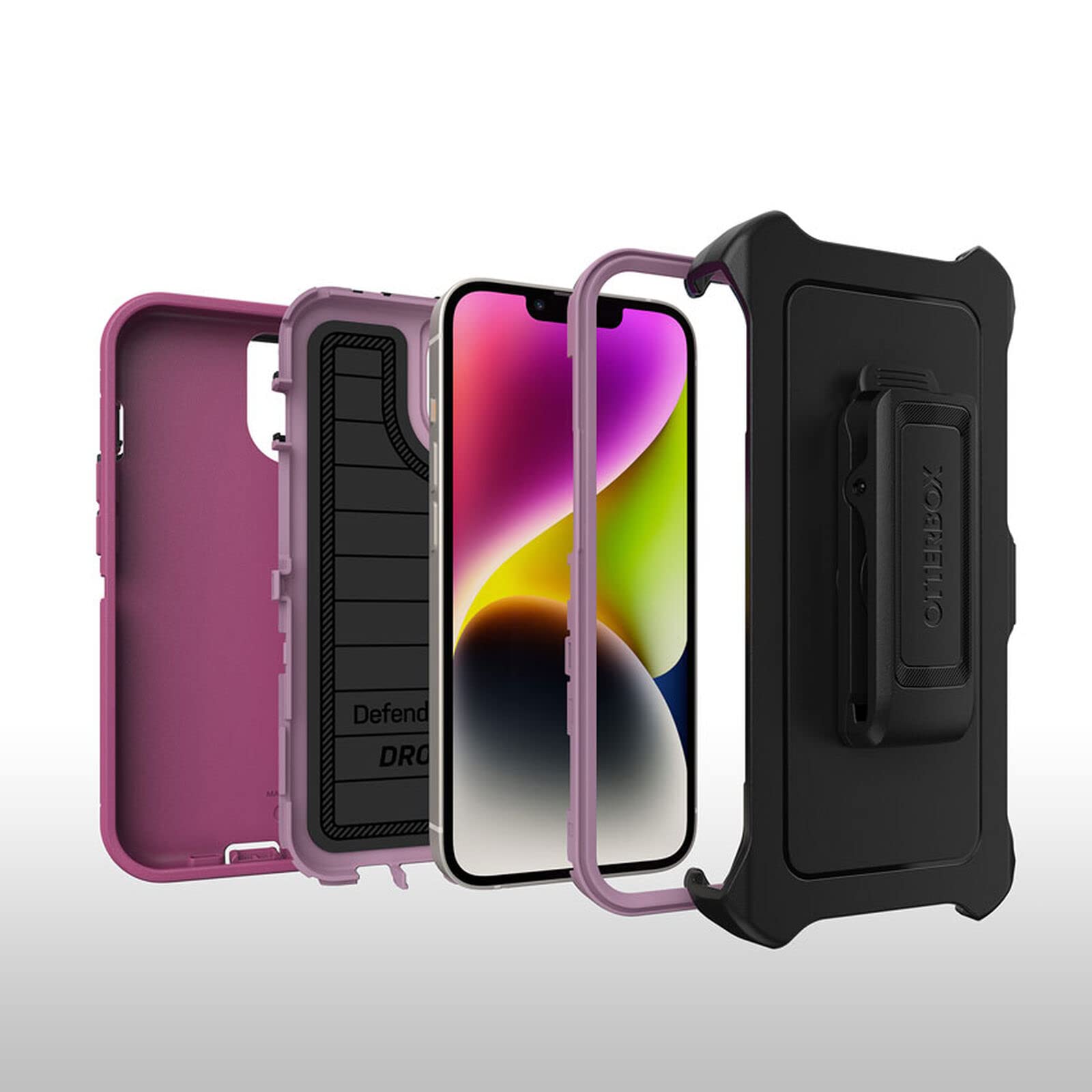 Foto 4 pulgar | Funda Otterbox Defender Series Sin Pantalla Para Iphone 14 Y 13 - Venta Internacional.
