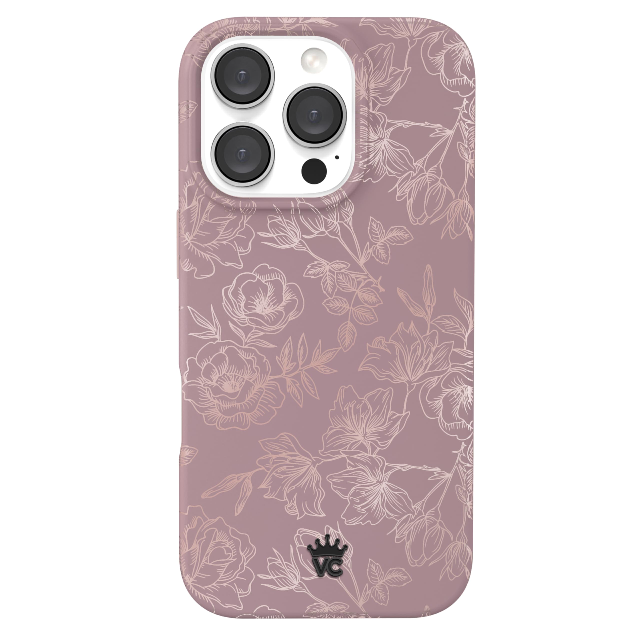 Funda De Teléfono Velvet Caviar Para Iphone 16 Pro Flowers Purple - Venta Internacional.