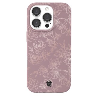 Foto 1 | Funda De Teléfono Velvet Caviar Para Iphone 16 Pro Flowers Purple - Venta Internacional.