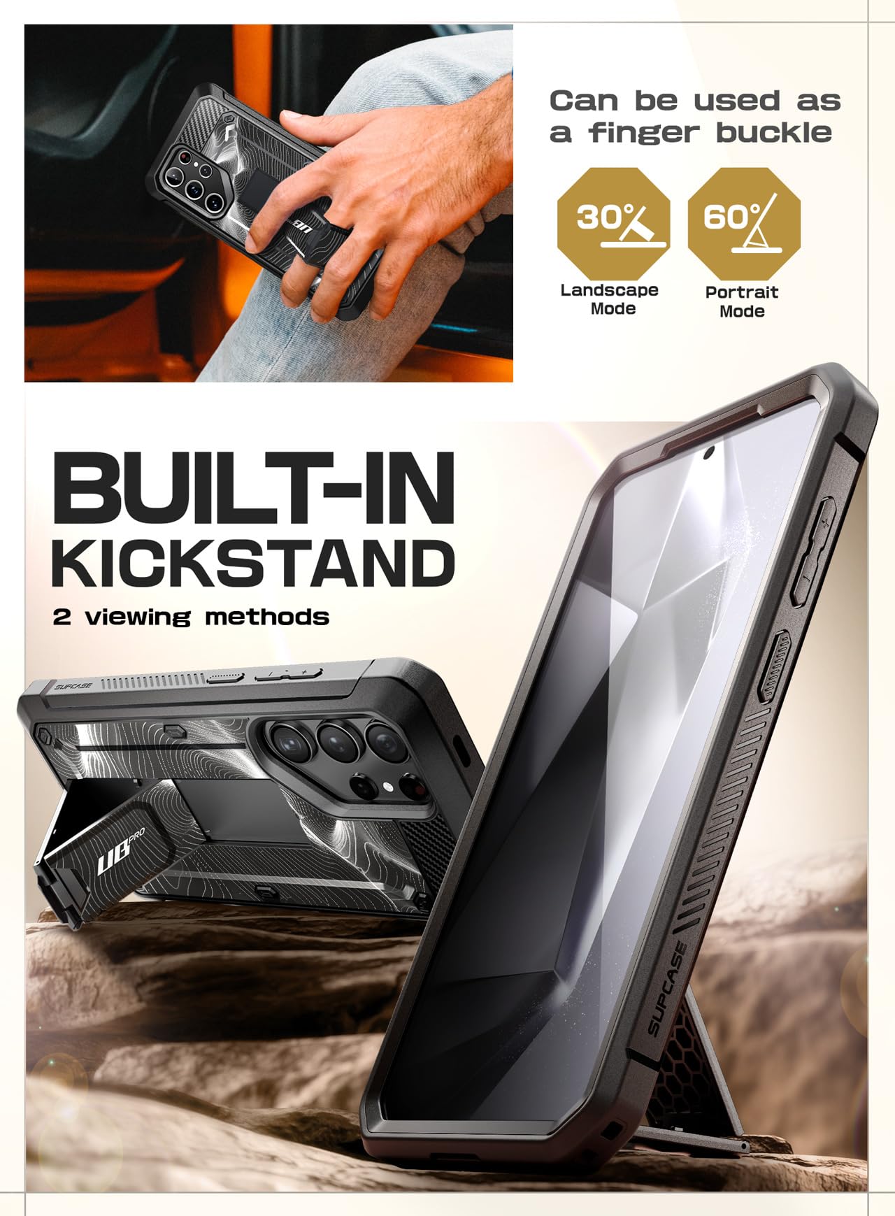 Foto 5 pulgar | Funda Para Teléfono Supcase Unicorn Beetle Pro Samsung S24 Ultra - Venta Internacional.