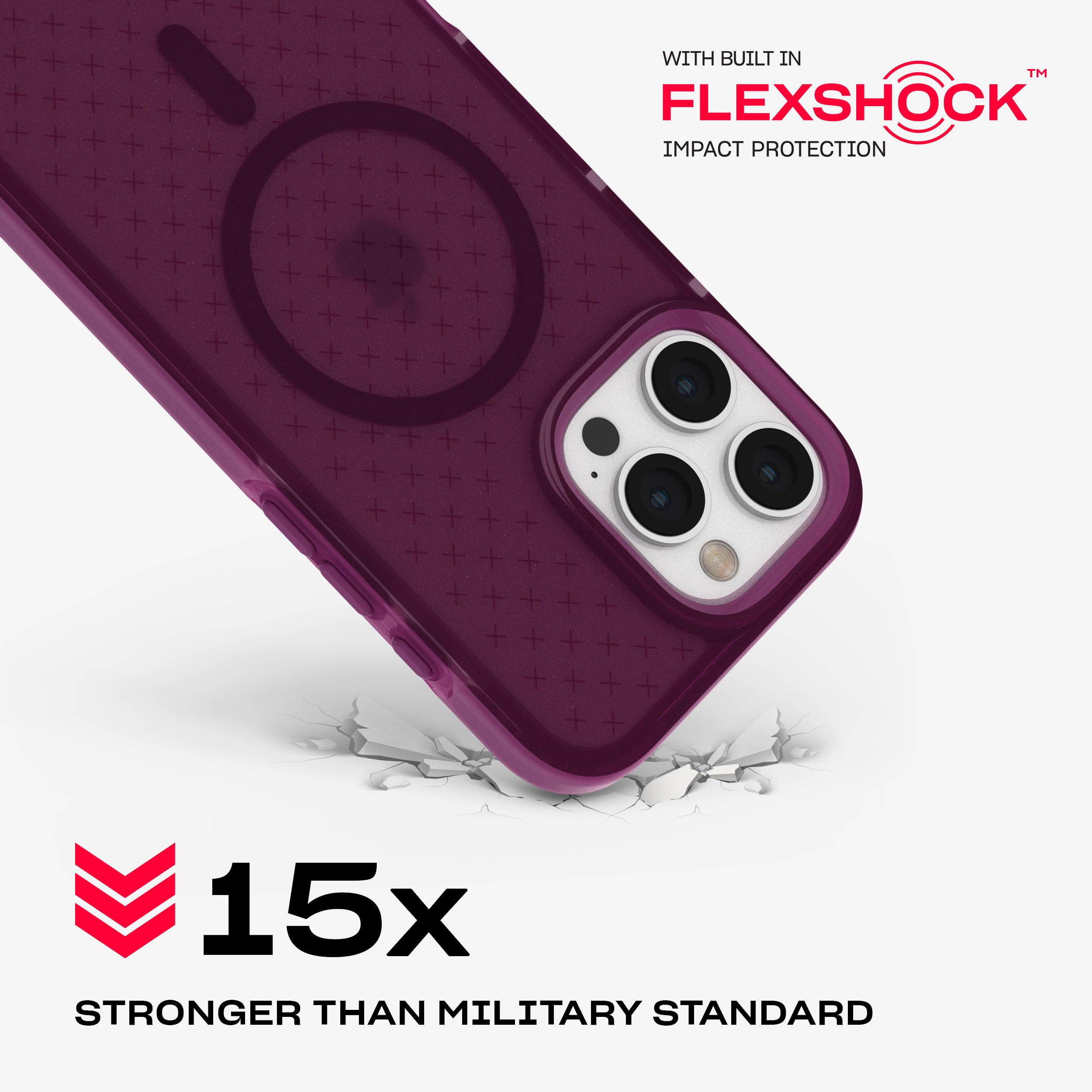Foto 4 pulgar | Funda De Teléfono Tech21 Evocheck Para Iphone 16 Pro Max Con Magsafe - Venta Internacional.