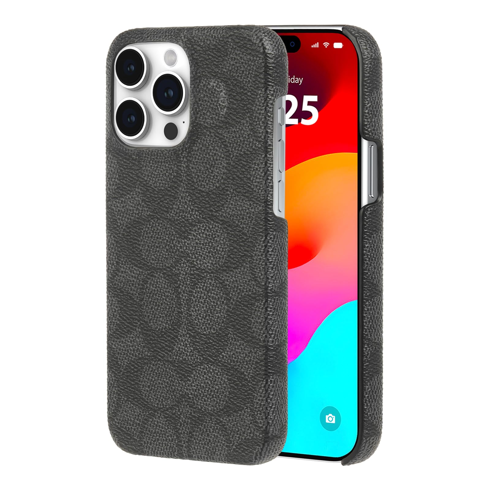 Funda De Teléfono Coach Signature Canvas Para Iphone 15 Pro Max - Venta Internacional.
