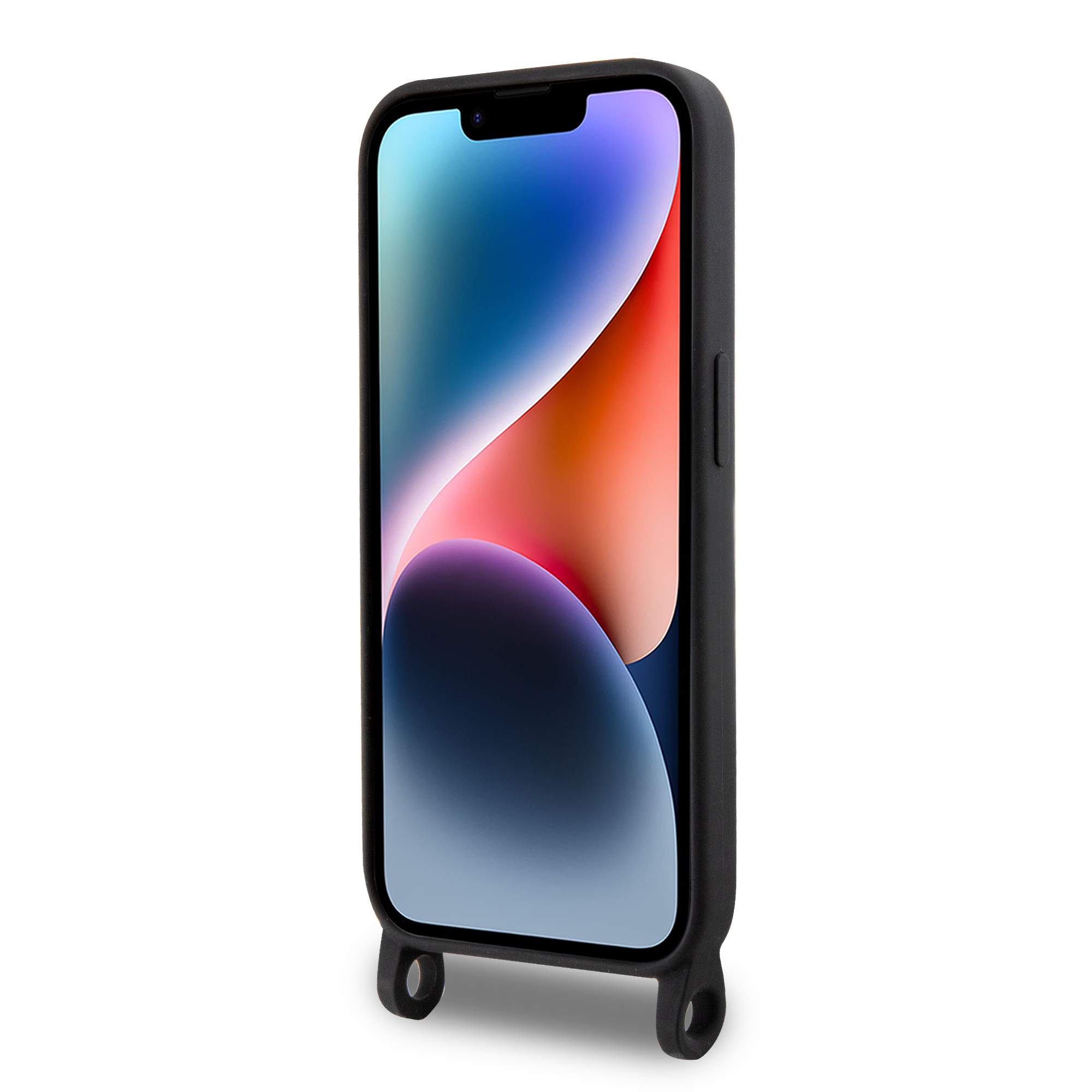 Foto 5 pulgar | Funda Karl Crossbody Negro Para Iphone 15 Pro