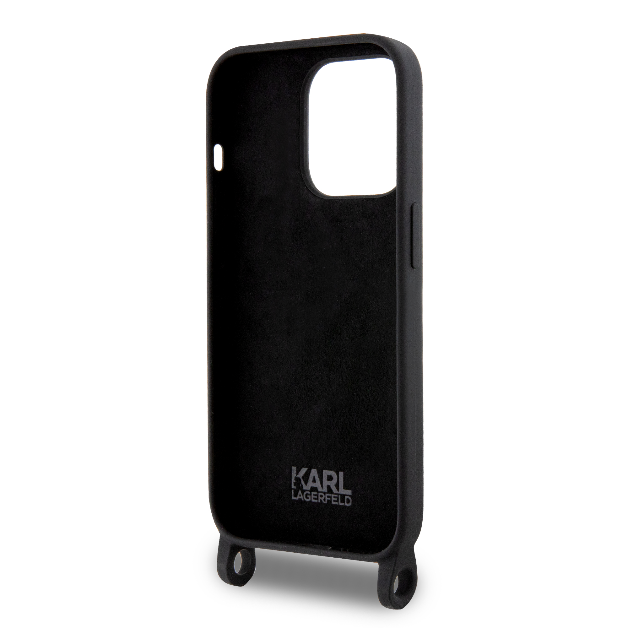 Foto 7 pulgar | Funda Karl Crossbody Negro Para Iphone 15 Pro