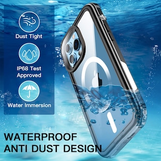 Foto 2 | Funda Impermeable Aicase Para Iphone 13 Pro Max Con Soporte Magsafe - Venta Internacional.