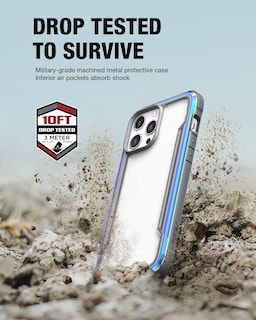 Foto 3 | Funda Raptic Shield Para Iphone 13 Pro Max Negra - Venta Internacional.